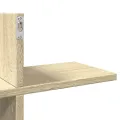 Étagère murale chêne sonoma 124,5x18x60,5 cm bois d'ingénierie