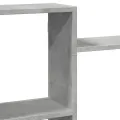 Étagère murale gris béton 159x18x65 cm bois d'ingénierie