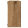 Étagères cube murales 6 pcs chêne artisanal bois d'ingénierie