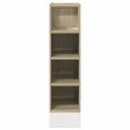 Armoire basse chêne sonoma 20x44,5x81,5 cm bois d’ingénierie