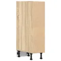 Armoire basse chêne sonoma 20x44,5x81,5 cm bois d’ingénierie