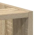 Armoire basse chêne sonoma 20x44,5x81,5 cm bois d’ingénierie