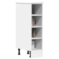 Armoire de plancher blanc 20x44,5x81,5 cm bois d'ingénierie