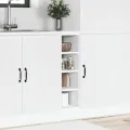 Armoire de plancher blanc 20x44,5x81,5 cm bois d'ingénierie