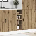 Armoire de plancher chêne artisanal 20x44,5x81,5 cm