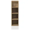 Armoire de plancher chêne artisanal 20x44,5x81,5 cm