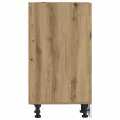 Armoire de plancher chêne artisanal 20x44,5x81,5 cm