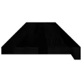 Marches d'escalier 8 pcs marron foncé 110x25x2 cm chêne massif