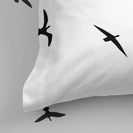 Verstelbaar onderlaken HappyFriday BLANC Multicolour Bed van 180 28 x