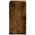 Armoire murale 60x16x30 cm chêne fumé bois d'ingénierie