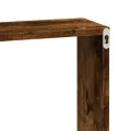 Armoire murale 60x16x30 cm chêne fumé bois d'ingénierie