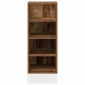 Armoire de plancher vieux bois 30x44,5x81,5cm bois d'ingénierie