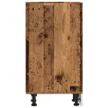 Armoire de plancher vieux bois 30x44,5x81,5cm bois d'ingénierie