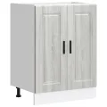 Armoire de cuisine Porto sonoma gris bois d'ingénierie