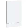 Panneau de lave-vaisselle Porto gris béton 45x1,5x67 cm