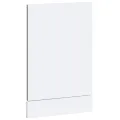 Panneau de lave-vaisselle Porto gris béton 45x1,5x67 cm