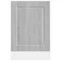 Panneau de lave-vaisselle Porto sonoma gris 45x1,5x67 cm
