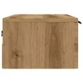 Armoire murale vieux bois 68x30x20 cm bois d'ingénierie