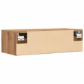 Armoire murale vieux bois 68x30x20 cm bois d'ingénierie