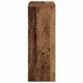 Étagère murale vieux bois 45x16x45 cm bois d'ingénierie