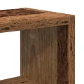 Étagère murale vieux bois 45x16x45 cm bois d'ingénierie
