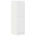 Ensemble d'armoires de cuisine 2 pcs blanc bois d'ingénierie