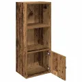 Bibliothèque vieux bois 31x24x77 cm bois d'ingénierie