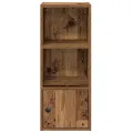 Bibliothèque vieux bois 31x24x77 cm bois d'ingénierie