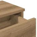 Étagère murale avec tiroirs chêne artisanal bois d'ingénierie