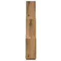 Étagère murale sous forme de cube chêne artisanal 78x15x93 cm