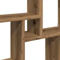 Étagère murale sous forme de cube chêne artisanal 78x15x93 cm