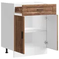 Armoire de cuisine Porto vieux bois bois d'ingénierie