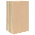 Bibliothèque chêne sonoma 31x24x52 cm bois d'ingénierie