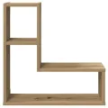 Étagères cube murales 2 pcs chêne artisanal bois d'ingénierie