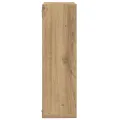 Étagères cube murales 2 pcs chêne artisanal bois d'ingénierie