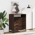 Commode chêne marron 70x41x70 cm bois d'ingénierie