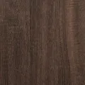 Bibliothèque chêne marron 65,5x33x107,5 cm bois d'ingénierie