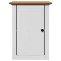 Meubles de salle de bain 4 pcs BODO blanc bois de pin massif