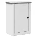 Meubles de salle de bain 3 pcs BODO blanc bois de pin massif