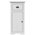 Meubles de salle de bain 3 pcs BODO blanc bois de pin massif