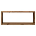 Étagères murales cube 6 pcs vieux bois 60x15x23 cm