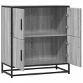 Buffet sonoma gris 68x35x76 cm bois d'ingénierie