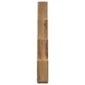 Étagère murale en forme de cube chêne artisanal 90x15x119,5 cm