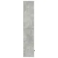 Bibliothèque gris béton 31x24x127 cm bois d'ingénierie