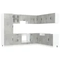 Ensemble d'armoires de cuisine 14 pcs Kalmar bois d'ingénierie