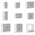 Ensemble d'armoires de cuisine 14 pcs Kalmar bois d'ingénierie