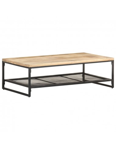 Table basse 110x60x35 cm Bois de manguier massif