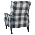 Fauteuil inclinable Bleu Tissu