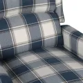 Fauteuil inclinable Bleu Tissu