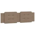 Coussin de tête de lit cappuccino 180 cm similicuir